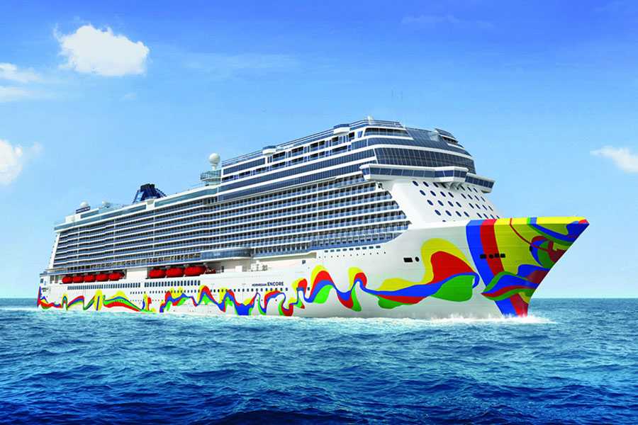 Norwegian Cruise Line Encore Aussenansicht