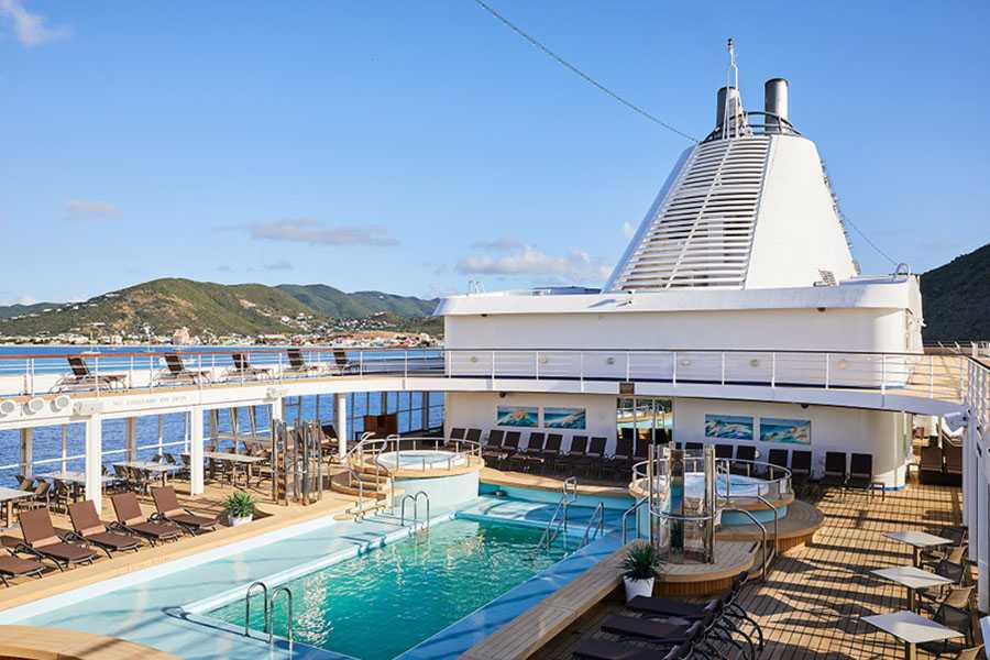 Silversea Silver Shadow Pooldeck