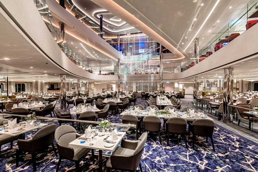 TUI Cruises Mein Schiff 1 Hauptrestaurant Atlanktik Klassik