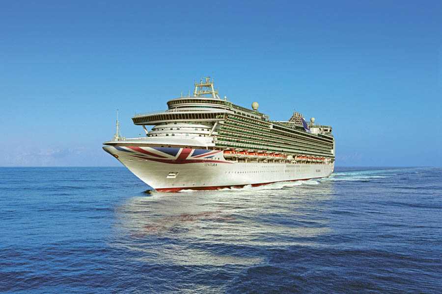 P&O Cruises Ventura Aussenansicht