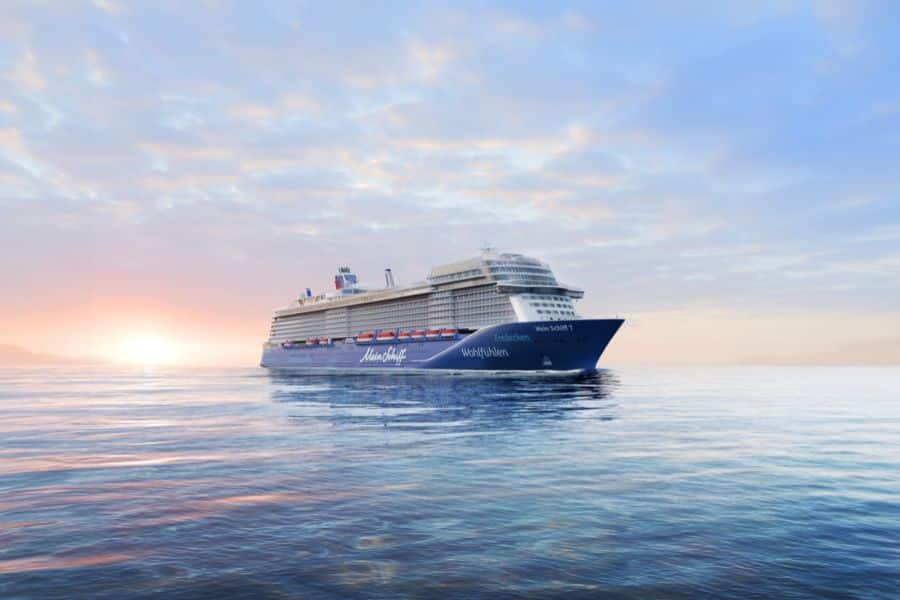 Mein Schiff 7 feierlich in Turku/Finnland übernommen