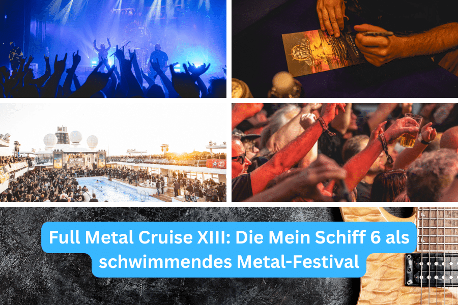 Mein Schiff Full Metal Cruise XIII: Die lauteste und härteste Kreuzfahrt kehrt zurück ins Mittelmeer