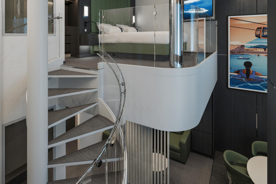 Die MSC World Asia bietet das bisher größte MSC Yacht Club Angebot der Flotte